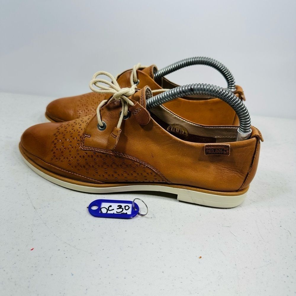 PIKOLINOS Womens Santorini Oxford Shoes, Bamboo, 6.5-7/37